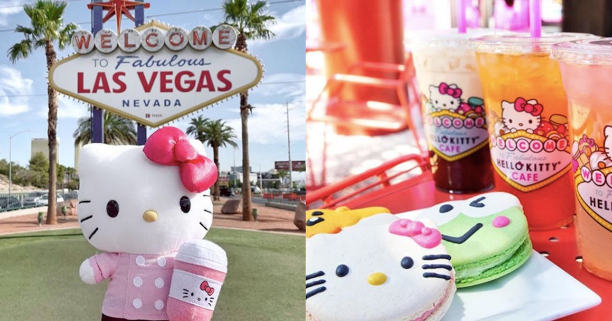 A Hello Kitty Cafe Is Opening In Las Vegas & The Menu Is Too Cute