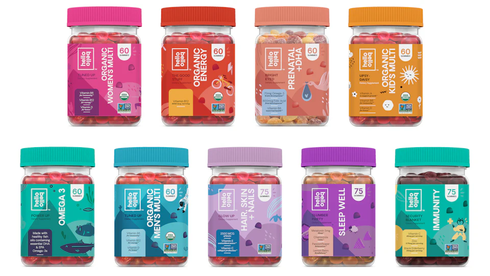 Hello Vitamins Hello Bello's New Gummy Vitamins Are Kristen Bell & Dax Shepard-Approved