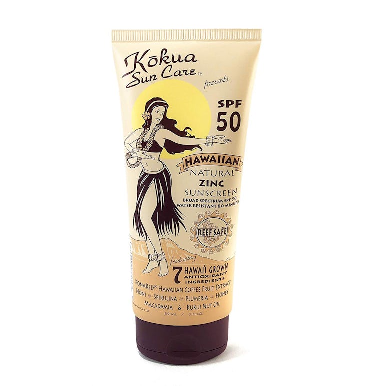 Kōkua Sun Care Hawaiian Natural Zinc Sunscreen SPF 50