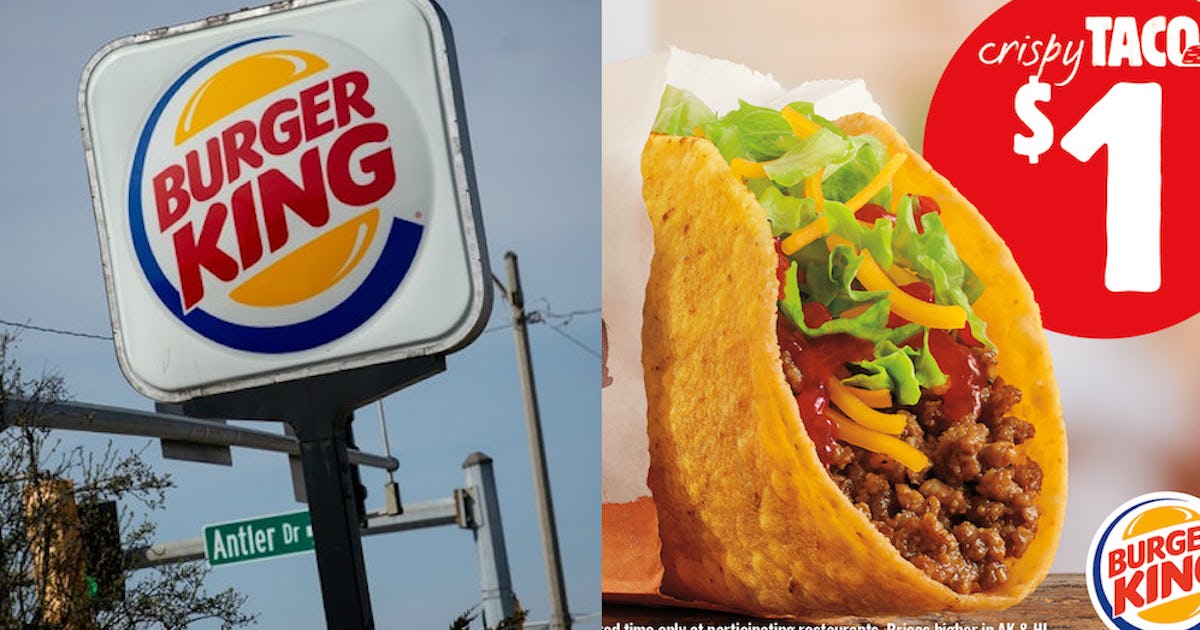 How Long Will Burger King S 1 Crispy Tacos Be Available Get Em While You Can How Long Will Burger King S 1 Crispy Tacos Be Available Get Em While You Can