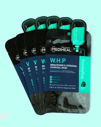 W.H.P Brightening & Hydrating Charcoal Sheet Mask