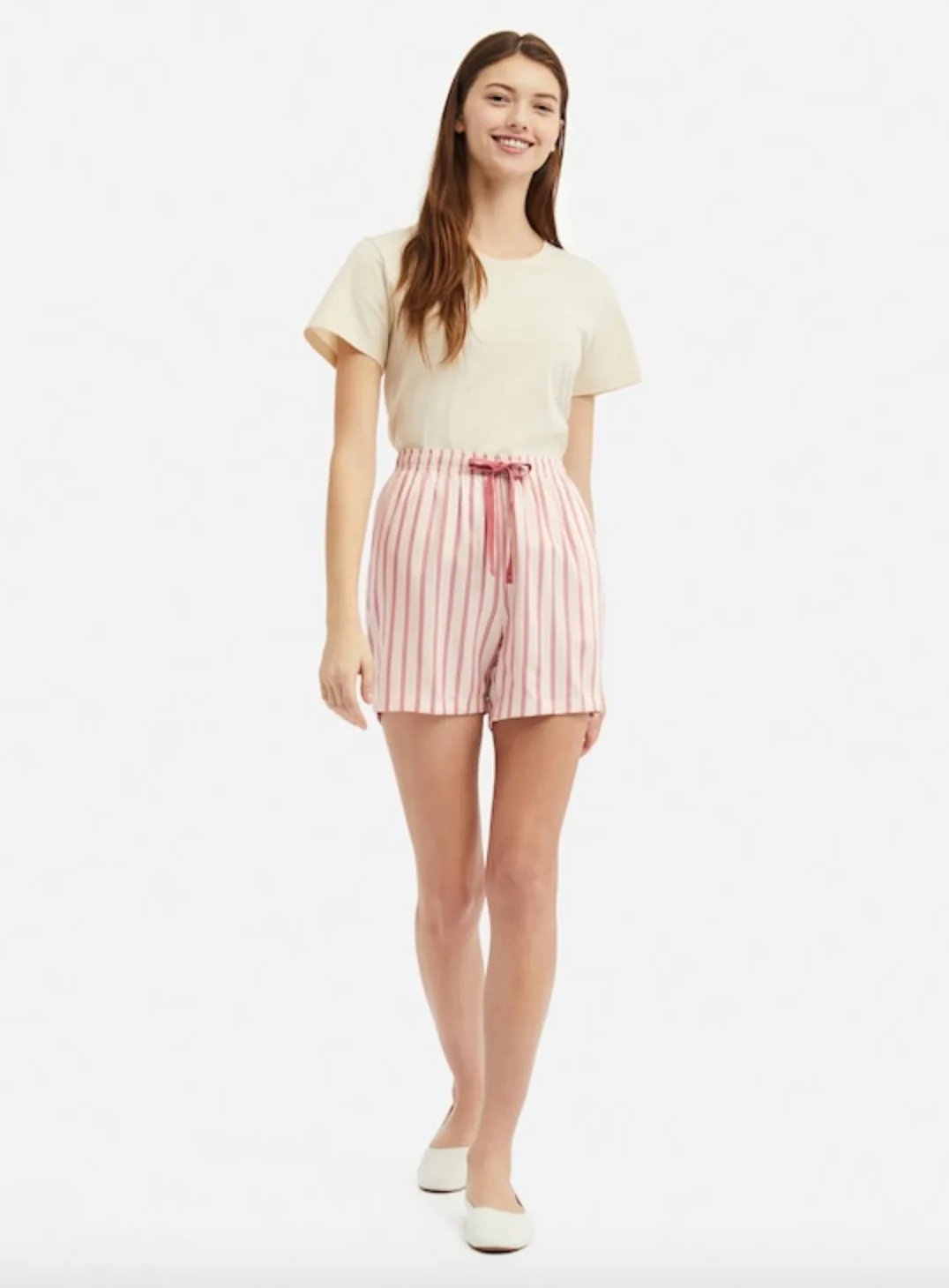 Willow Striped Shorts - Comfy Casual Lounge Set Piece main image 1