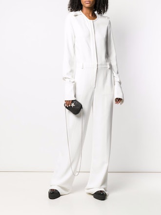 Tailored Long-Sleeved Jumpsuit