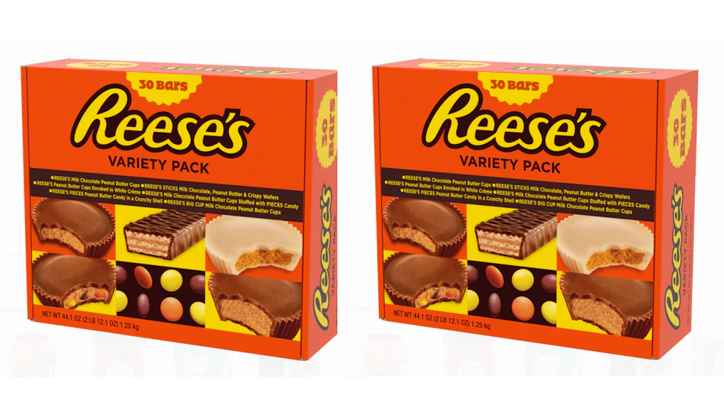 This Reese's Candy Bar 30-Count Variety Pack Is Like A Dream Come True
