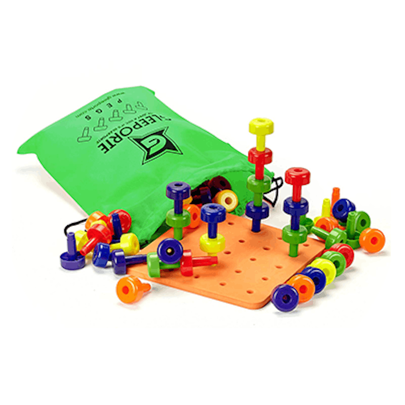 Stacking Peg Board Set (1m+) 