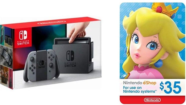 Nintendo Switch - Gray Joy-Con + $35 Nintendo eShop Gift Card 