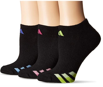 Adidas Women's Cushioned No Show Socks (3-Pack)