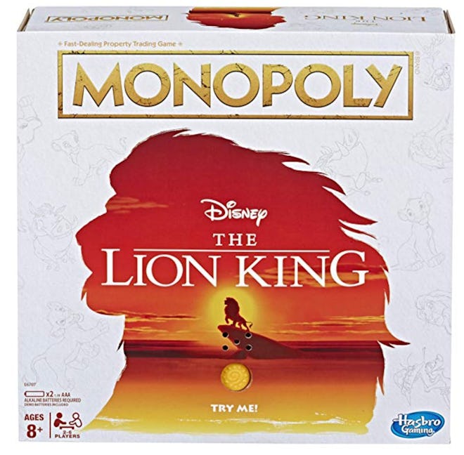 Monopoly Game Disney The Lion King Edition Family Board Game