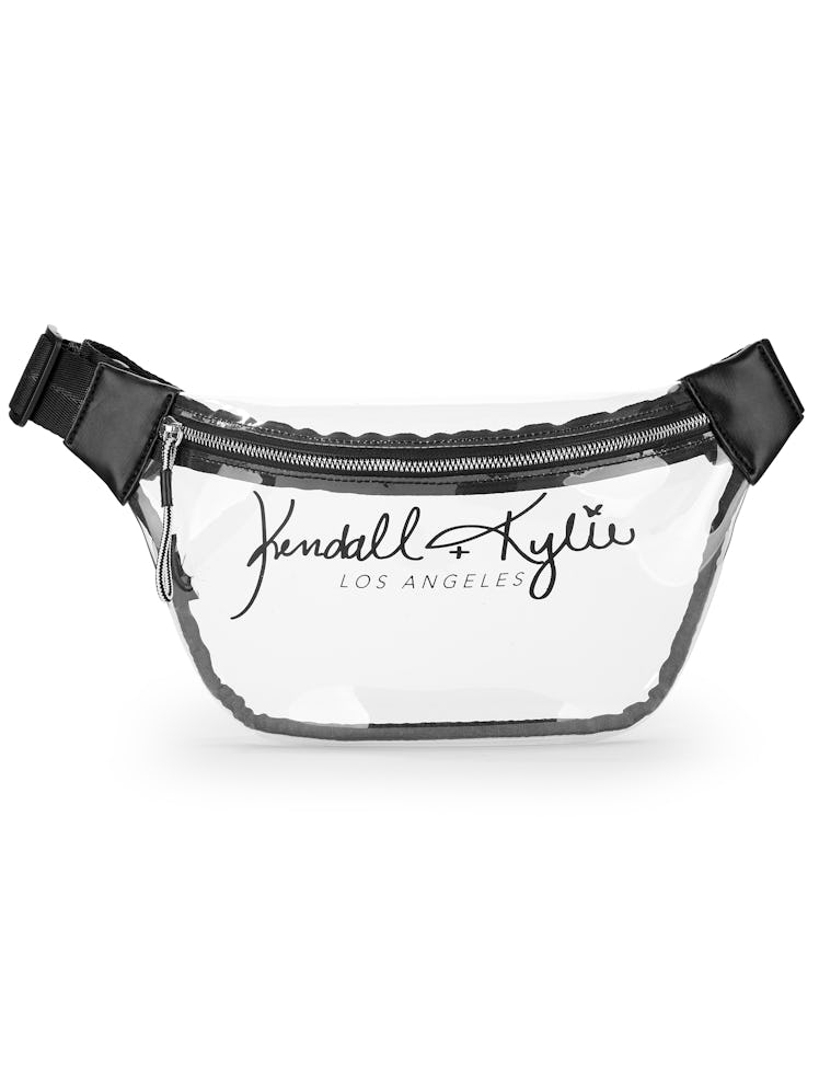 Kendall + Kylie for Walmart Clear Lucite Large Fanny Pack