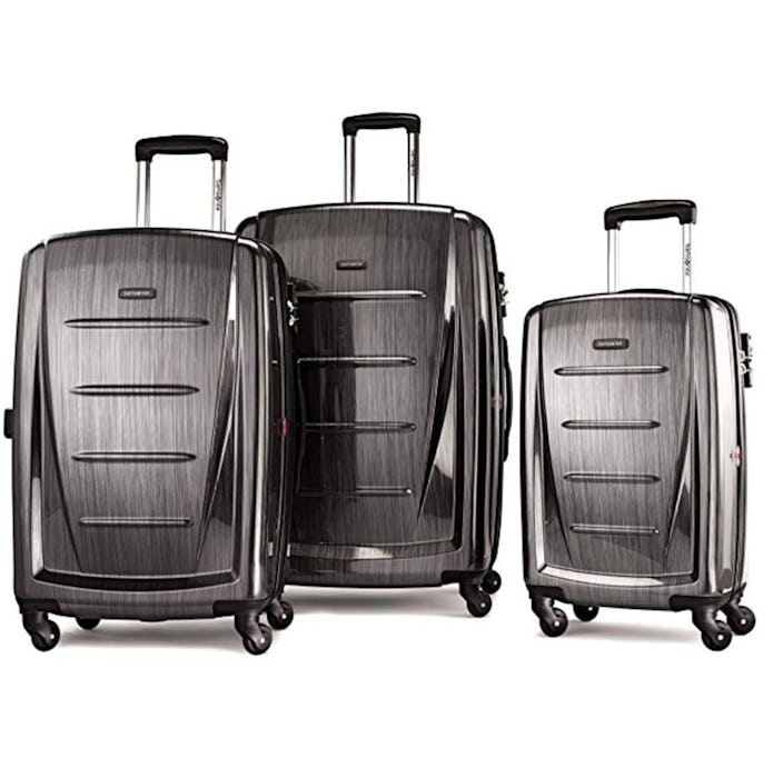 Samsonite Winfield 2 Expandable Hardside Luggage Set with Spinner Wheels in Charcoal (Set of 3)