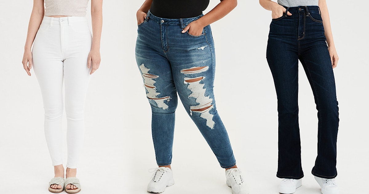 American Eagle Is Launching Extended Sizing & New Curvy Jeans For