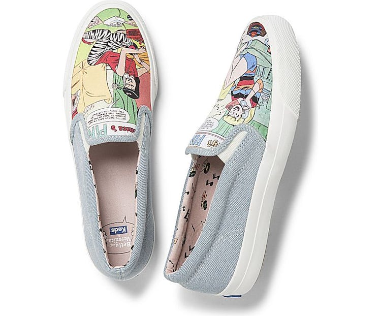 WOMEN'S KEDS X BETTY & VERONICA ANCHOR SLIP ON COMIC