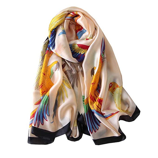 FM Womens Mulberry Silk Scarves