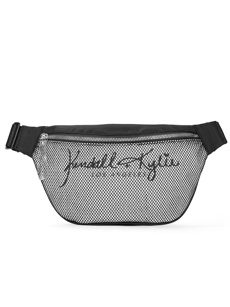 Kendall + Kylie for Walmart Black Mix Large Fanny Pack