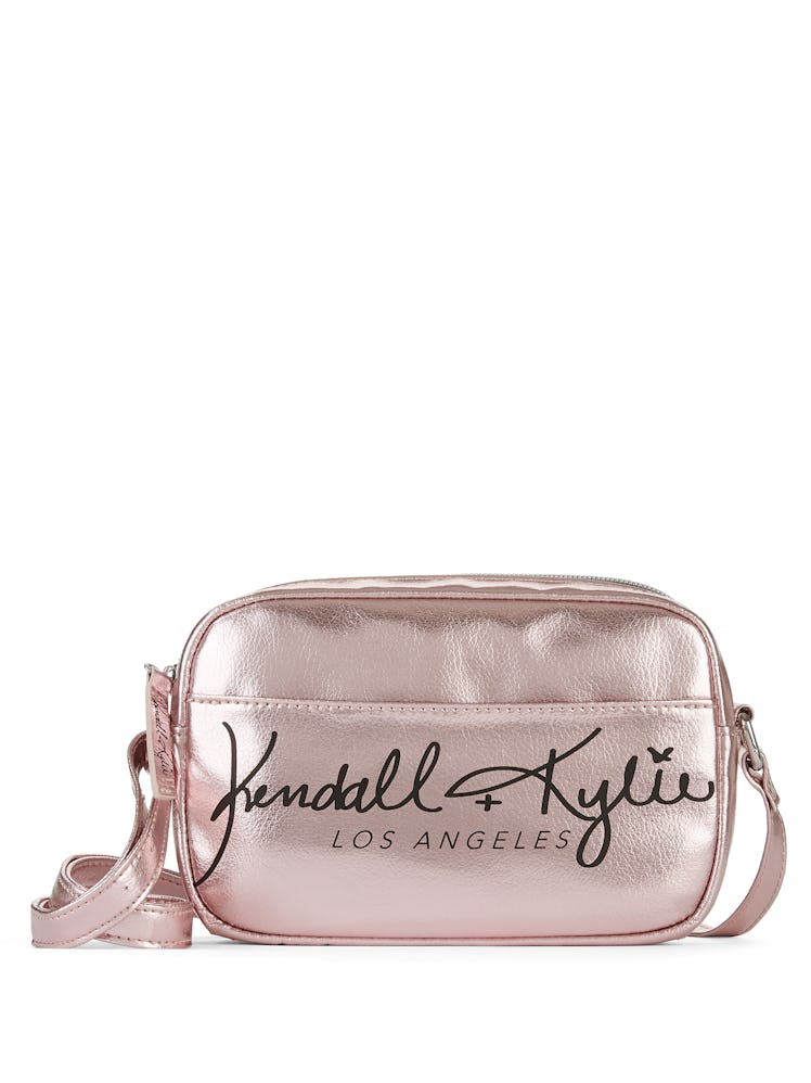 Kendall + Kylie for Walmart Pink Metallic Crossbody