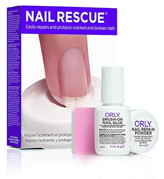 How to Repair a Cracked nail with ASP Resin and Acrylic Powder 