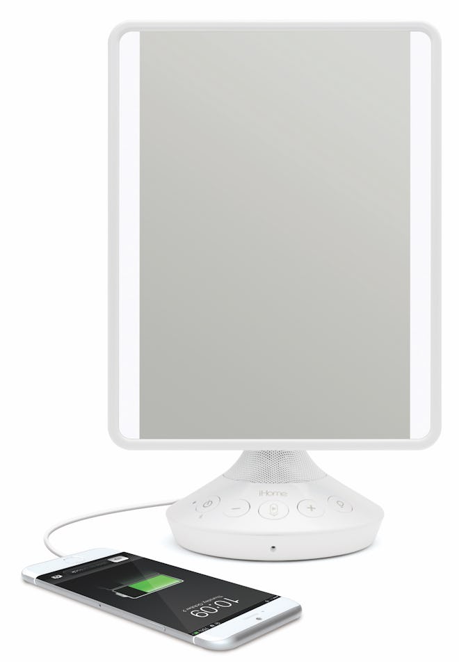 iHome 7" x 9" Reflect iCVBT2 Adjustable Vanity Mirror with Bluetooth Audio