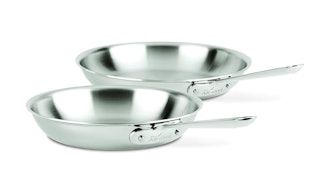All-Clad D3 Stainless Steel Frying Pan Set