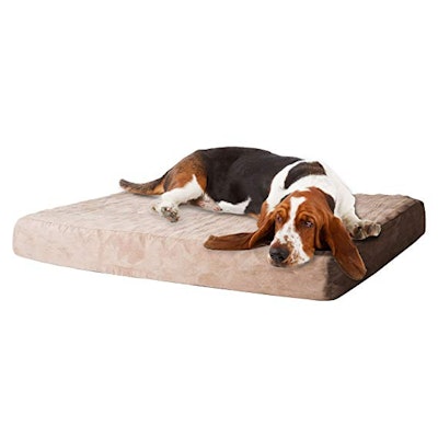 PETMAKER Memory Foam Dog Bed with Removable Cover 