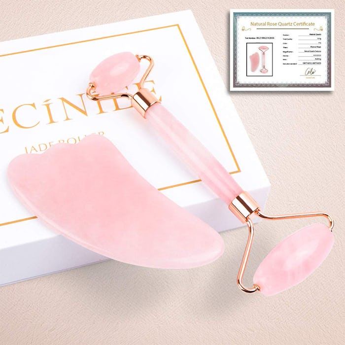 Deciniee Jade Roller and Gua Sha Tools Set