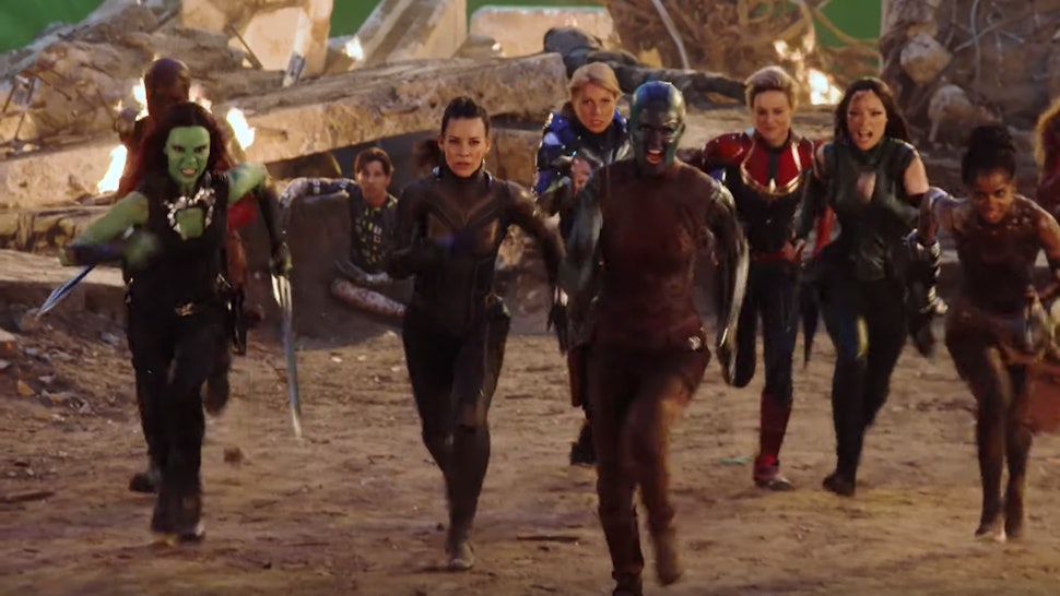 The Women Heroes Scene In Endgame Celebrates The Marvel