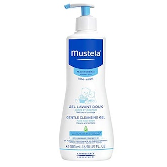 Mustela Gentle Cleansing Gel, Baby Hair and Body Wash, Tear-Free