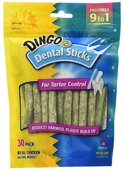 Dingo Tartar and Breath Dental Sticks