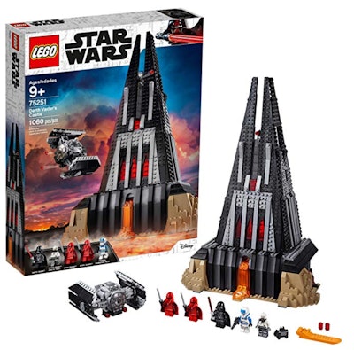 LEGO Star Wars Darth Vader’s Castle 1060-Piece Building Kit 