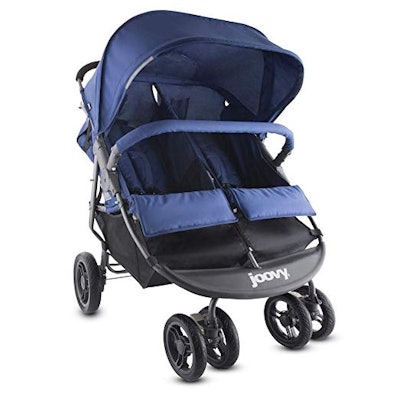 Scooter X2 Double Stroller, Blueberry