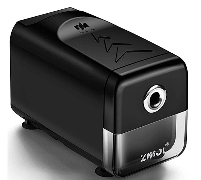 Electric Pencil Sharpener With Heavy Duty Helical Blade and Auto-Stop Feature