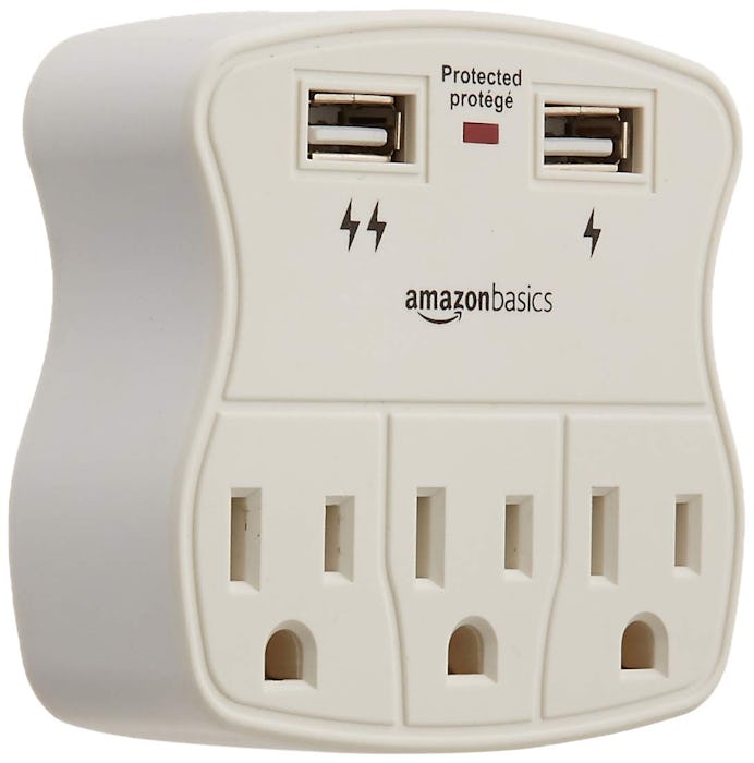 AmazonBasics 3-Outlet Surge Protector 