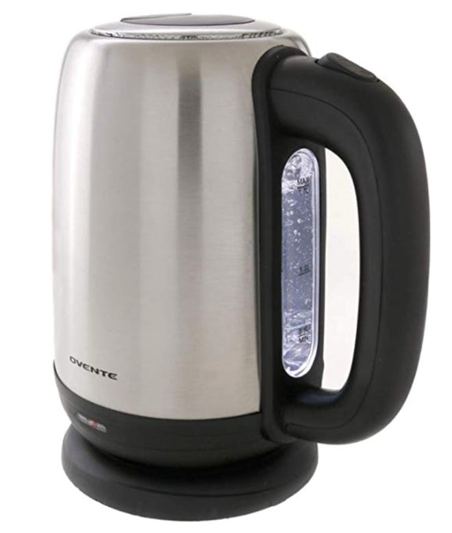 Ovente Electric Kettle Stainless Steel 1.7 Liter