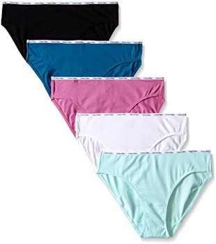 Calvin Klein Women's Cotton Stretch Bikini (5 Pack)