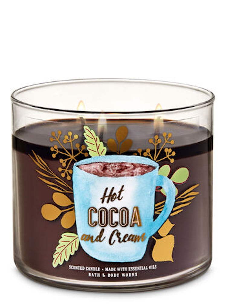 Hot Cocoa & Cream 3-Wick Candle