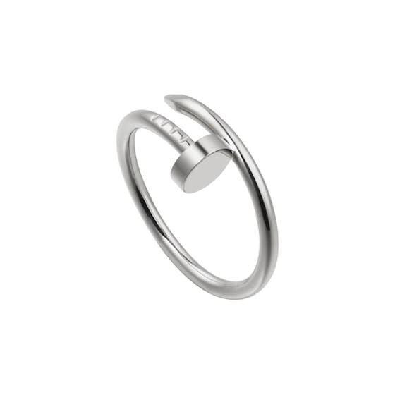 Juste Un Clou Ring, White Gold 