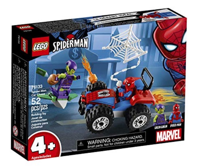 LEGO Marvel Spider-Man Car Chase 52-Piece Building Kit 