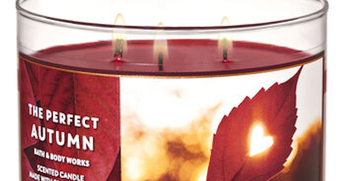 The Perfect Autumn 3 Wick Candle