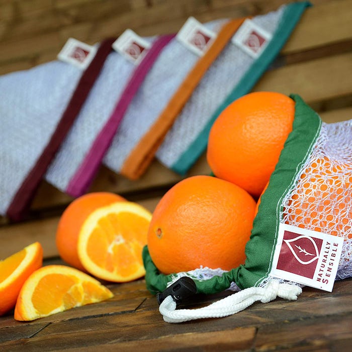Naturally Sensible Eco-Friendly Reusable Produce Bags (Set of 5)