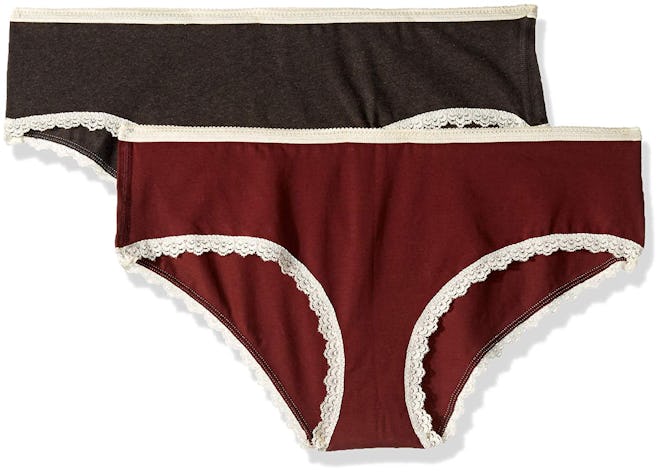 Pact Women's Organic Cotton Cheeky Hipster Panties (2 Pack)
