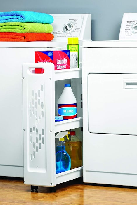 Whitmor 3 Tier Rolling Laundry Cart