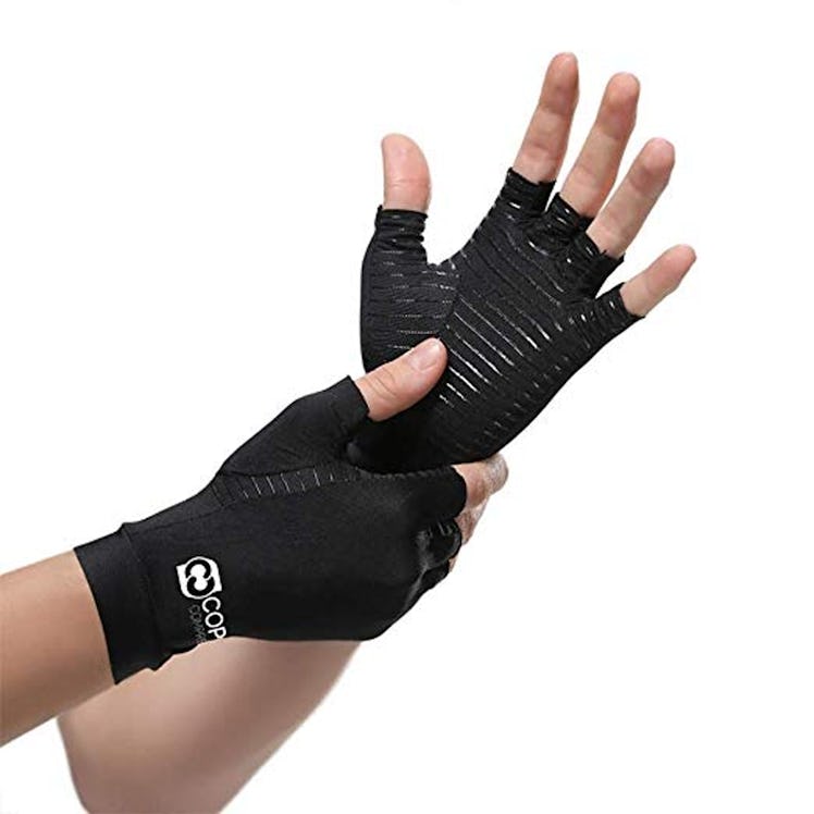 Copper Compression Arthritis Gloves