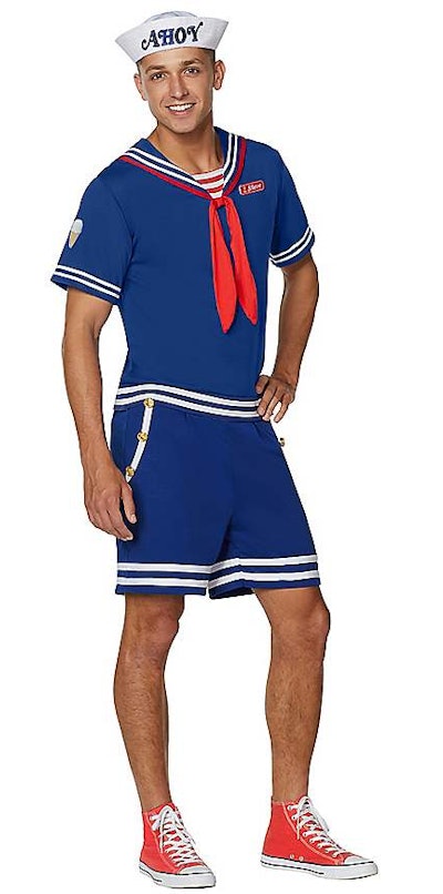 Adult Steve Scoops Ahoy Costume - Stranger Things