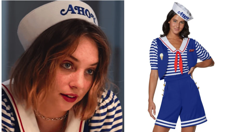 Stranger Things Scoops Ahoy Halloween Costumes For Steve Robin
