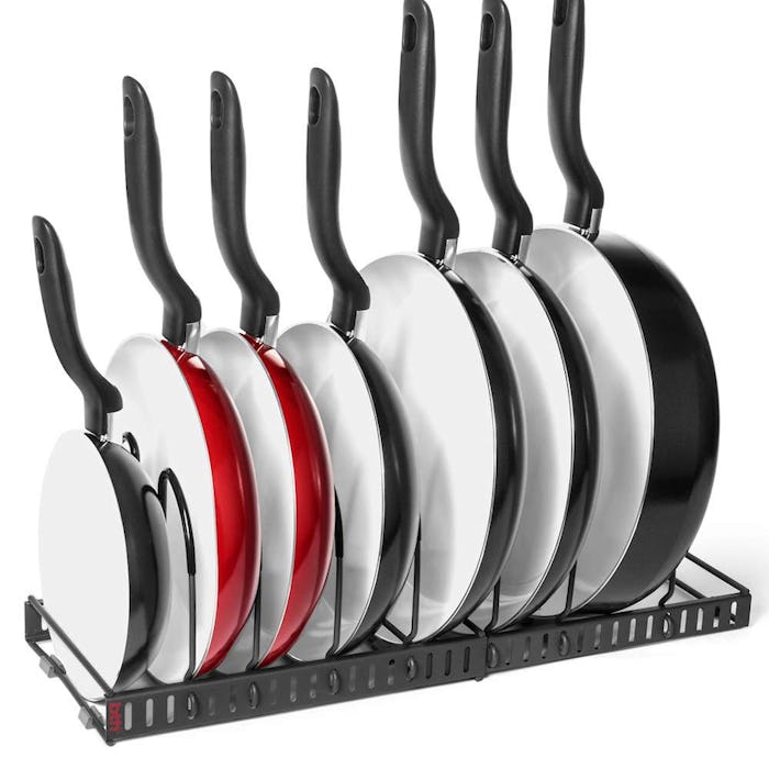 betterthingshome Expandable Pan Organizer Rack