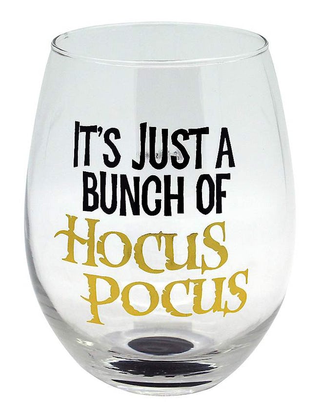 'Hocus Pocus' Stemless Wine Glass