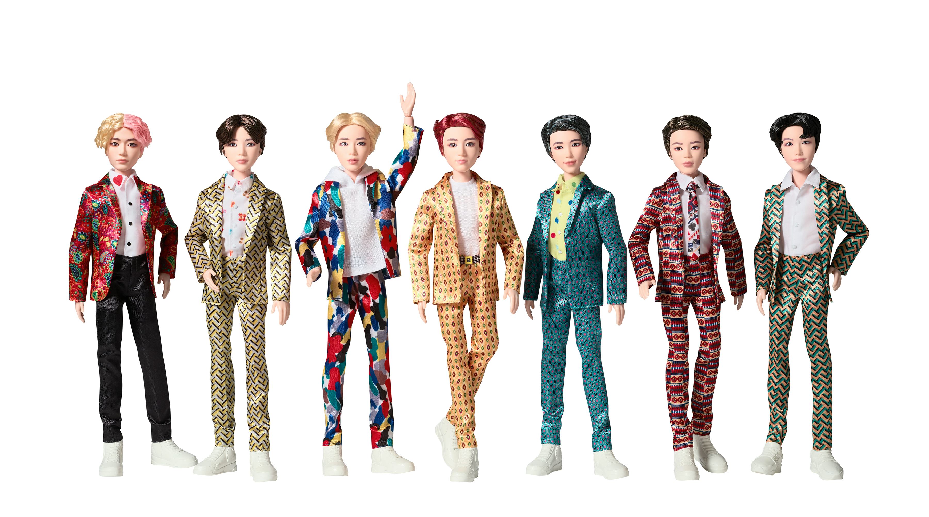 bts mattel dolls for sale