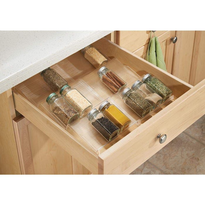 mDesign Adjustable Spice Rack