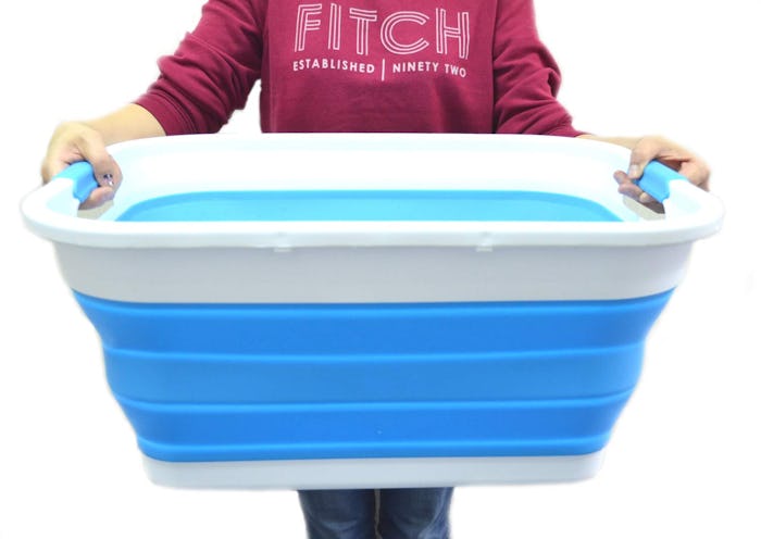 SAMMART Collapsible Plastic Tub