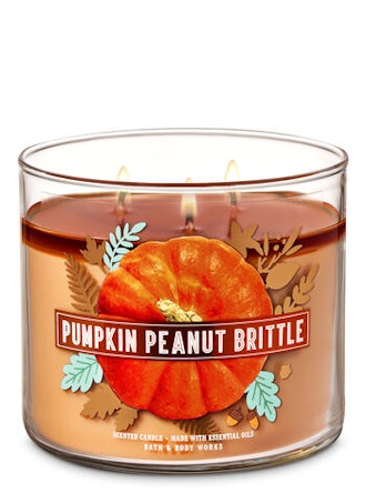 Pumpkin Peanut Brittle 3-Wick Candle