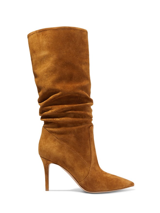 85 Suede Knee Boots